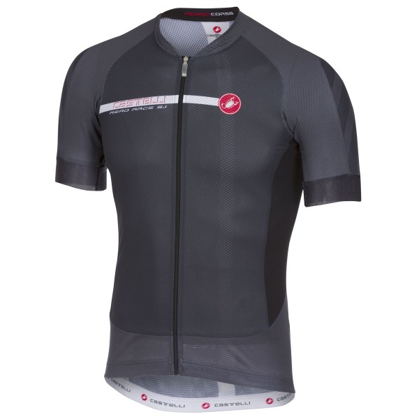 Castelli Aero Race 5.1 Antracite Fahrradbekleidung Radtrikot 2HI03 Castelli Aero Race 5.1 Antracite Fahrradbekleidung Radtrikot 2HI03