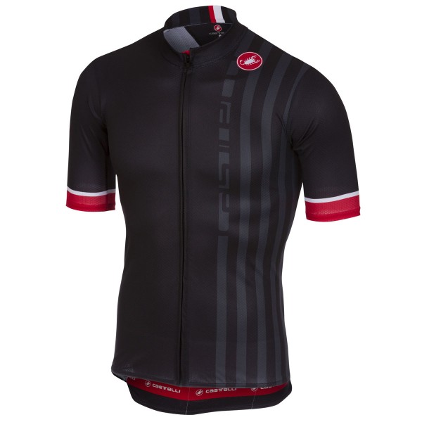 Castelli Podio Doppio Schwarz Fahrradbekleidung Radtrikot 7CN8Z Castelli Podio Doppio Schwarz Fahrradbekleidung Radtrikot 7CN8Z