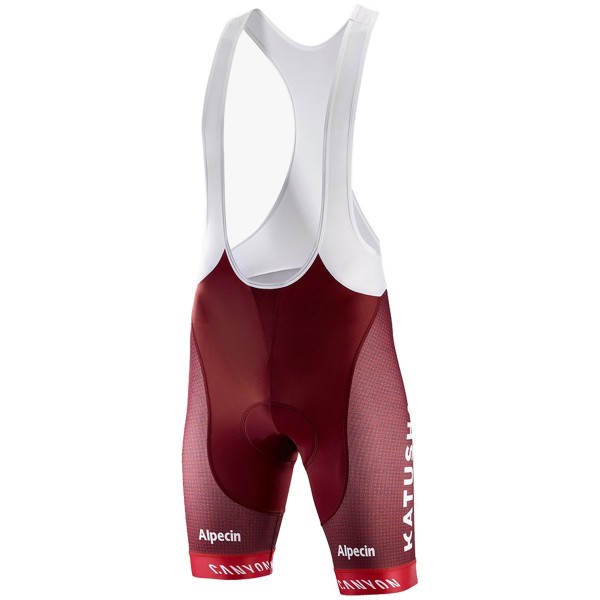 2018 Katusha Alpecin Kurz Trägerhose 3CVRU 2018 Katusha Alpecin Kurz Trägerhose 3CVRU