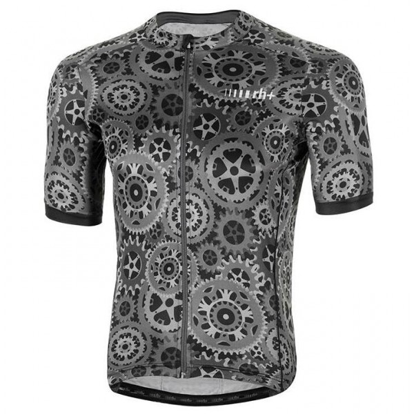 RH+ Powers grijs Fahrradbekleidung Radtrikot FMYF8 RH+ Powers grijs Fahrradbekleidung Radtrikot FMYF8