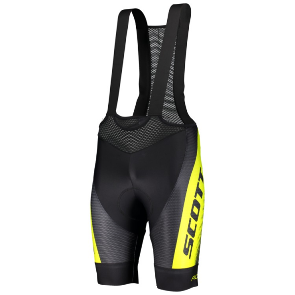 SCOTT RC PRO Kurz Trägerhose black/sulphur yellow 98UD1 SCOTT RC PRO Kurz Trägerhose black/sulphur yellow 98UD1