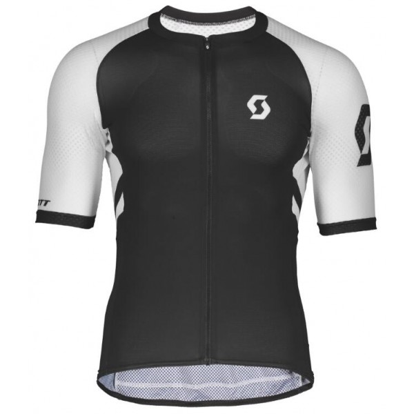 Scott RC PREMIUM CLIMBER Fahrradbekleidung Radtrikot black/white GKJDS Scott RC PREMIUM CLIMBER Fahrradbekleidung Radtrikot black/white GKJDS