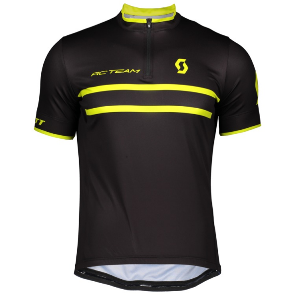 SCOTT RC TEAM 20 Fahrradbekleidung Radtrikot black/sulphur yellow ILW9O SCOTT RC TEAM 20 Fahrradbekleidung Radtrikot black/sulphur yellow ILW9O