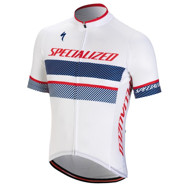 Specialized RBX Comp Logo-weiß blau Fahrradbekleidung Radtrikot 94FGP Specialized RBX Comp Logo-weiß blau Fahrradbekleidung Radtrikot 94FGP