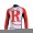 RidioShack Trek Radtrikot Langarm Rot 7LWSY