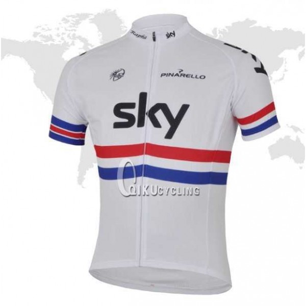 2013 Teams Sky outlet Fahrradtrikot Radsport weiß Rot blau JFBSG 2013 Teams Sky outlet Fahrradtrikot Radsport weiß Rot blau JFBSG