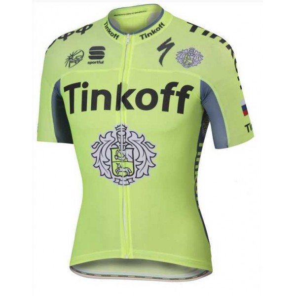 2016 Tinkoff Fahrradtrikot Radsport lichtgrün HZCV3 2016 Tinkoff Fahrradtrikot Radsport lichtgrün HZCV3