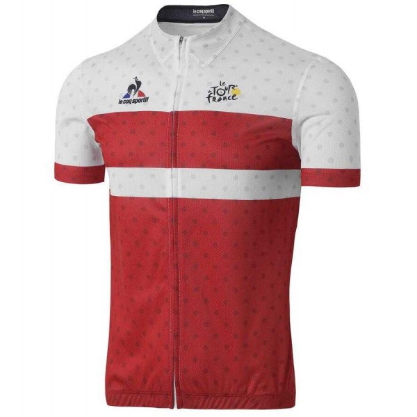 2016 TOUR DE FRANCE Fahrradtrikot Radsport Rot weiß 5C2TD 2016 TOUR DE FRANCE Fahrradtrikot Radsport Rot weiß 5C2TD