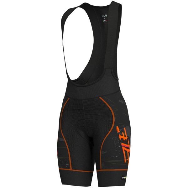 Damen Ale PRR Romantic-Schwarz oranje Kurz Trägerhose 48PQ9 Damen Ale PRR Romantic-Schwarz oranje Kurz Trägerhose 48PQ9