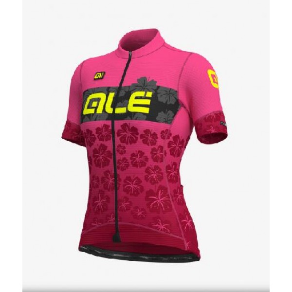 2020 Ale Ibisco Damen Radtrikot kurzarm Rosa 2020 Ale Ibisco Damen Radtrikot kurzarm Rosa