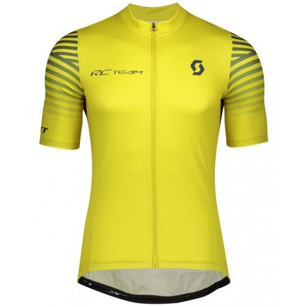 2020 SCOTT RC TEAM 10 Radtrikot kurzarm Gelb 2020 SCOTT RC TEAM 10 Radtrikot kurzarm Gelb