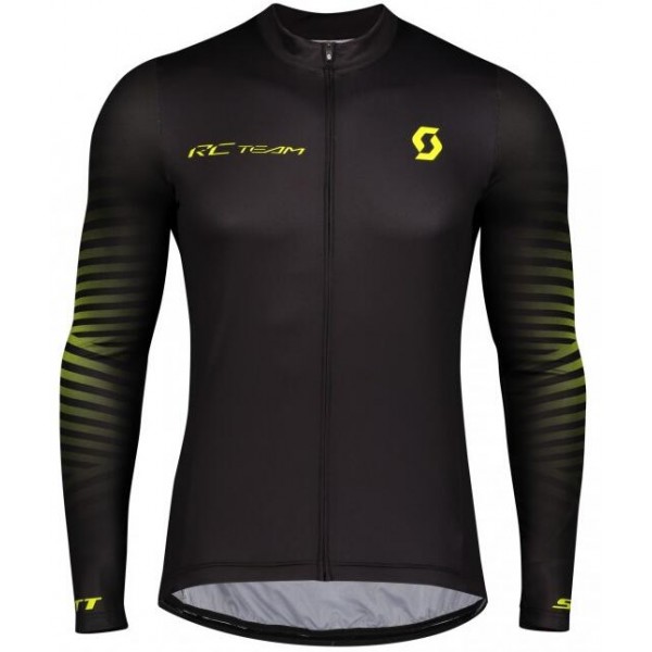2020 SCOTT RC TEAM 10 Radtrikot langarm Schwarz 2812 2020 SCOTT RC TEAM 10 Radtrikot langarm Schwarz 2812