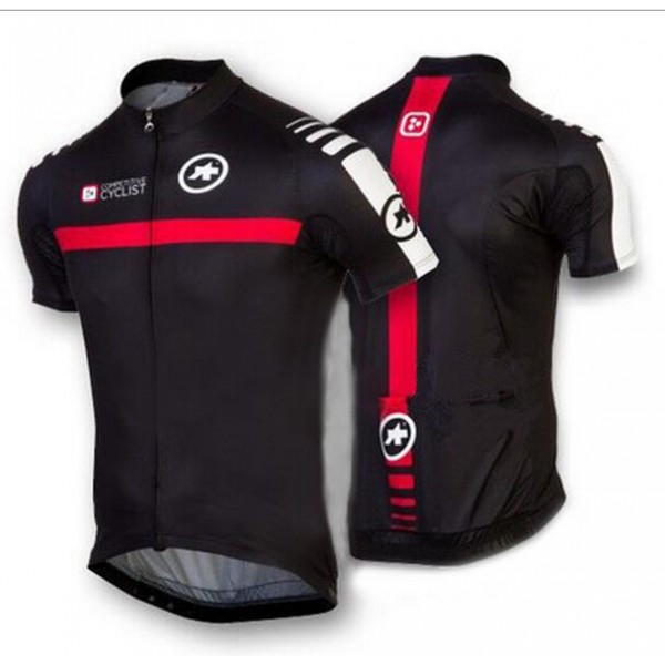 2016 ASSOS Fahrradbekleidung Radtrikot Schwarz weiß Rot RNH8G 2016 ASSOS Fahrradbekleidung Radtrikot Schwarz weiß Rot RNH8G