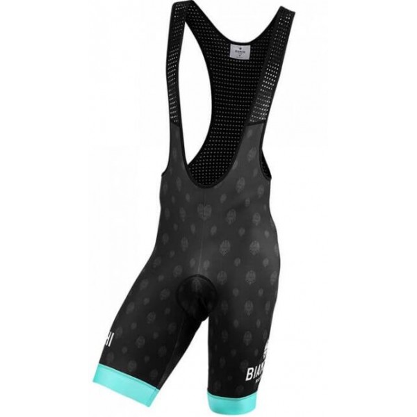 BIANCHI MILANO Palizzi 2020 Trägerhose kurz schwarz / grün BIANCHI MILANO Palizzi 2020 Trägerhose kurz schwarz / grün