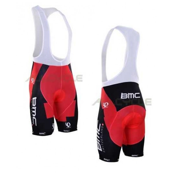 2016 BMC Fietsbroeken Bib Schwarz Rot M71PW