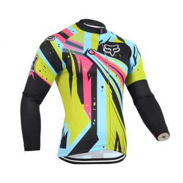 2014 Fox Fahrradbekleidung Radtrikot Langarm LLXML 2014 Fox Fahrradbekleidung Radtrikot Langarm LLXML