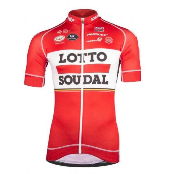 2017 Lotto Fahrradtrikot Radsport Rot U98B7 2017 Lotto Fahrradtrikot Radsport Rot U98B7
