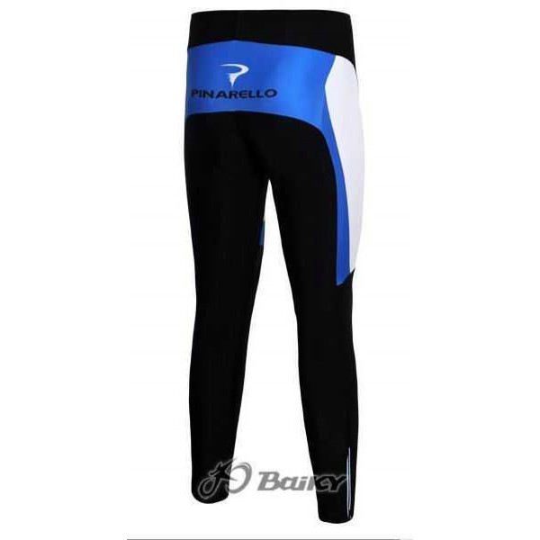 Pinarello Pro Team Lange Fahrradhose weiß blau VVR49 Pinarello Pro Team Lange Fahrradhose weiß blau VVR49