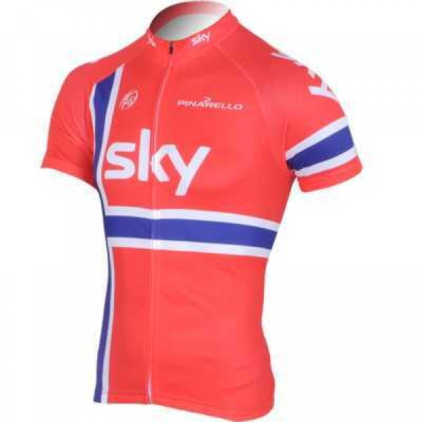 2013 Teams Sky Norvegese kampioen outlet Fahrradtrikot Radsport Rot RCC7S 2013 Teams Sky Norvegese kampioen outlet Fahrradtrikot Radsport Rot RCC7S