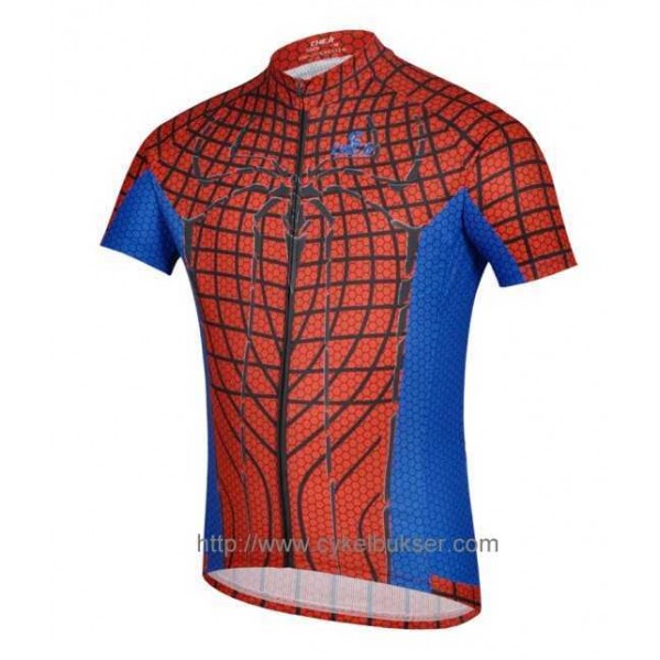 Spider-Man Fahrradtrikot Radsport Rot blau N27KS Spider-Man Fahrradtrikot Radsport Rot blau N27KS
