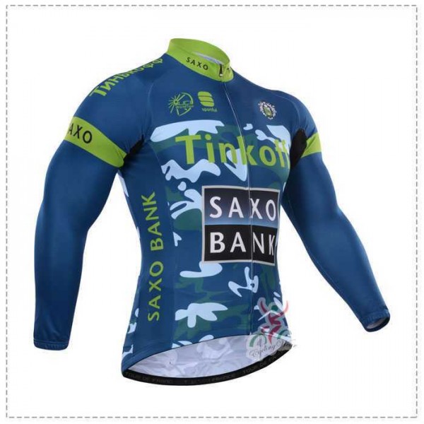 2015 Tinkoff Saxo Bank Camouflage lange mouw grün ZOP6T 2015 Tinkoff Saxo Bank Camouflage lange mouw grün ZOP6T