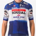 Soudal Quick-Step 2023 Set(Competizione Radtrikot+Competizione Trägerhose)-Radsport-Profi-Team Soudal Quick-Step 2023 Set(Competizione Radtrikot+Competizione Trägerhose)-Radsport-Profi-Team
