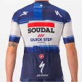 Soudal Quick-Step 2023 Set(Competizione Radtrikot+Competizione Trägerhose)-Radsport-Profi-Team Soudal Quick-Step 2023 Set(Competizione Radtrikot+Competizione Trägerhose)-Radsport-Profi-Team