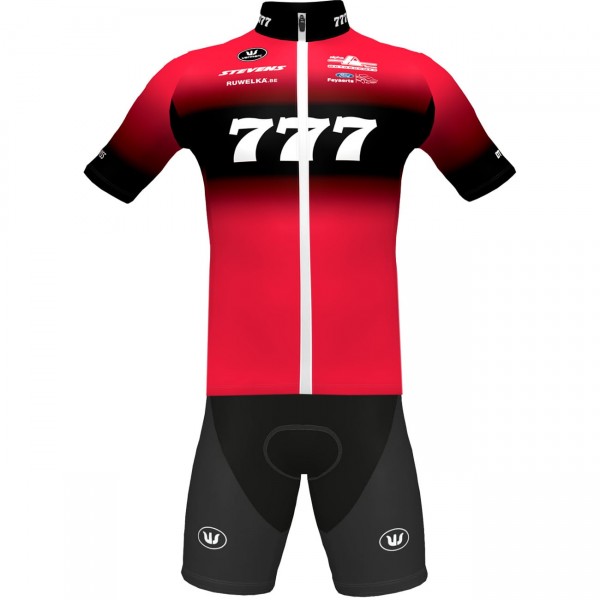 Team 777 2023 Set(Radtrikot+Trägerhose)-Radsport-Profi-Team Team 777 2023 Set(Radtrikot+Trägerhose)-Radsport-Profi-Team